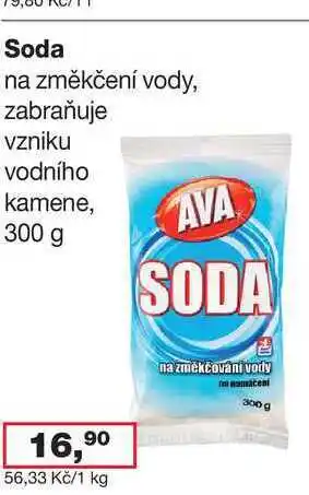 Ráj drogerie Soda na změkčení vody, zabraňuje vzniku vodního kamene, 300 g nabídka
