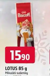 Trefa LOTUS 85 g Mikuláš sušenky nabídka