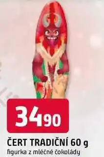 Trefa ČERT TRADIČNÍ 60 g figurka z mléčné čokolády nabídka