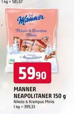 Trefa MANNER NEAPOLITANER 150 g nabídka