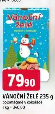 Trefa VÁNOČNÍ ŽELÉ 235 g polomáčené v čokoládě nabídka