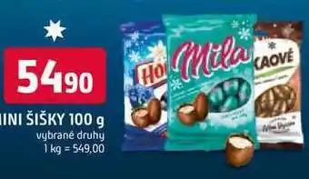 Trefa MINI ŠIŠKY 100 g vybrané druhy nabídka