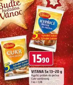 Trefa Vitana Kypřicí prášek do pečiva 5 x 13g 65g nabídka