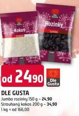 Trefa DLE GUSTA Gusta Jumbo rozinky 150 g nabídka