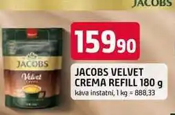 Trefa JACOBS VELVET CREMA REFILL 180 g nabídka