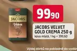 Trefa JACOBS VELVET GOLD CREMA 250 g nabídka