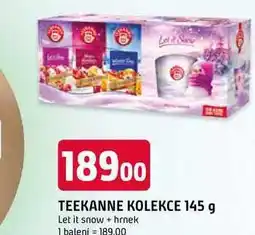 Trefa TEEKANNE KOLEKCE 145 g Let it snow + hrnek nabídka