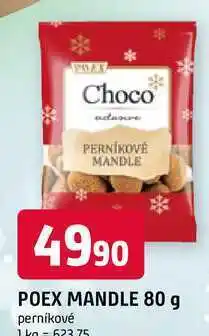Trefa POEX MANDLE 80 g perníkové nabídka