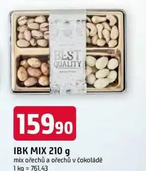 Trefa IBK MIX 210 g mix ořechů a ořechů v čokoládě nabídka