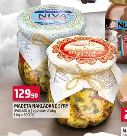 Terno MADETA NAKLÁDANÉ SÝRY 340/220 g nabídka