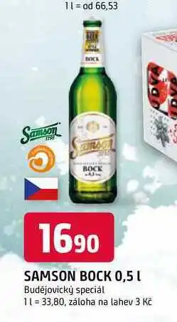 Trefa SAMSON BOCK 0,5l nabídka
