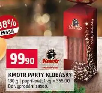 Terno KMOTR PARTY KLOBÁSKY 180 g nabídka
