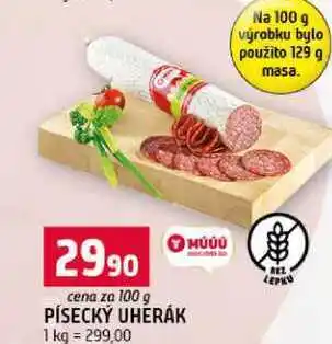 Terno PÍSECKÝ UHERÁK 100 g nabídka
