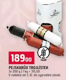 Terno PEJSKARŮV TROJLÍSTEK 3x200 g nabídka