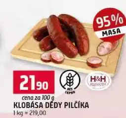 Terno KLOBÁSA DĚDY PILČÍKA 100 g nabídka