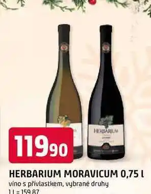 Trefa HERBARIUM MORAVICUM 0,75 L nabídka