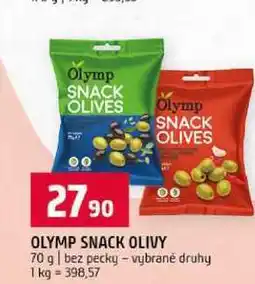 Terno OLYMP SNACK OLIVY 70 g nabídka