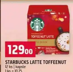 Terno STARBUCKS LATTE TOFFEENUT 12 ks nabídka