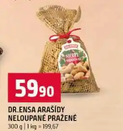 Terno DR.ENSA ARAŠÍDY NELOUPANÉ PRAŽENÉ 300 g nabídka