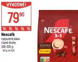 Globus Nescafé rozpustná káva nabídka