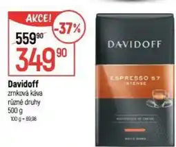 Globus Davidoff zrnková káva nabídka