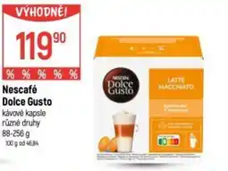 Globus Nescafé Dolce Gusto kávové kapsle nabídka