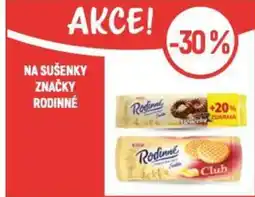 Globus Na sušenky značky rodinné nabídka