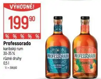 Globus Professorado karibský rum 30-35% nabídka