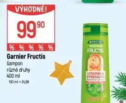 Globus Garnier Fructis šampon nabídka