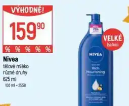 Globus Nivea tělové mléko nabídka
