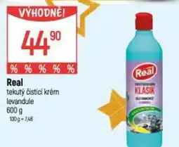 Globus Real tekutý čisticí krém levandule nabídka