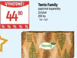 Globus Tento Family papírové kapesniky nabídka