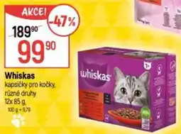 Globus Whiskas kapsičky pro kočky nabídka