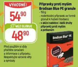 Globus Přípravky proti myším Brodisan Blue PE granule nabídka