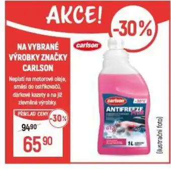 Globus Na vybrané výrobky značky CARLSON nabídka