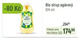 Globus Bio sirup agávový nabídka