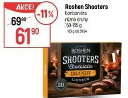 Globus Roshen Shooters bonboniéra nabídka