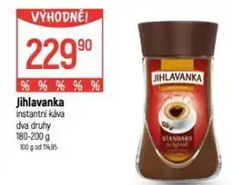 Globus Jihlavanka instantní káva nabídka