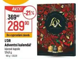 Globus L'OR Adventní kalendář nabídka