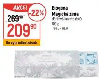 Globus Biogena Magická zima dárková kazeta čajů nabídka