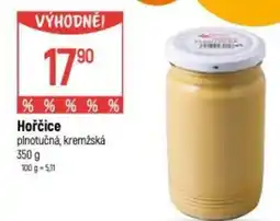 Globus Hořčice plnotučná, kremžská nabídka