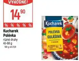 Globus Kucharek Polévka nabídka