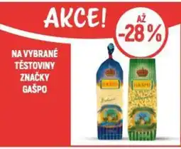 Globus Na vybrané těstoviny značky gašpo nabídka