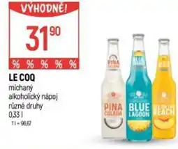 Globus LE COQ míchaný alkoholický nápoj nabídka