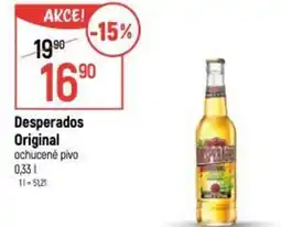 Globus Desperados Original ochucené pivo nabídka
