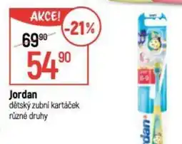 Globus Jordan dětský zubní kartáček nabídka