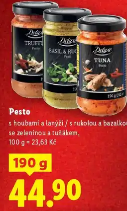 Lidl Deluxe Pesto nabídka