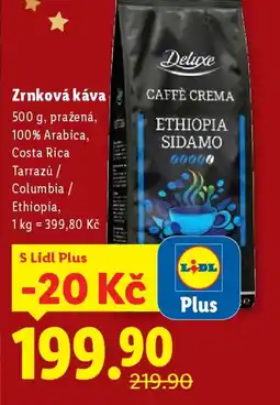 Lidl Zrnková káva nabídka