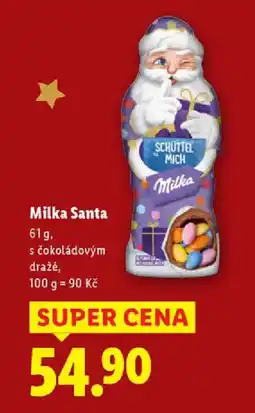 Lidl Milka Santa nabídka