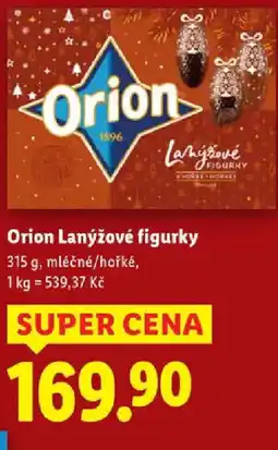 Lidl Orion Lanýžové figurky nabídka